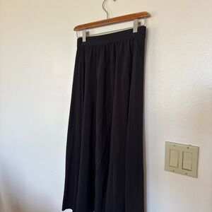 Elegant Black Maxi Skirt